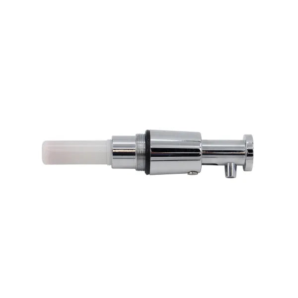 Replacement plunger valve for push-operated soap dispenser