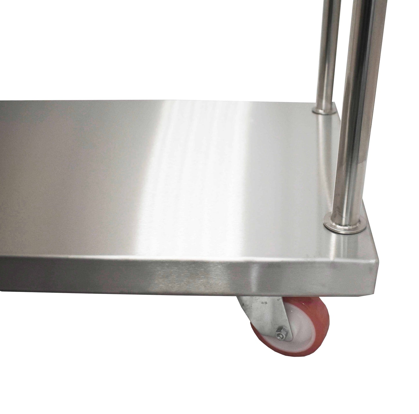 Stainless steel platform trolleys
