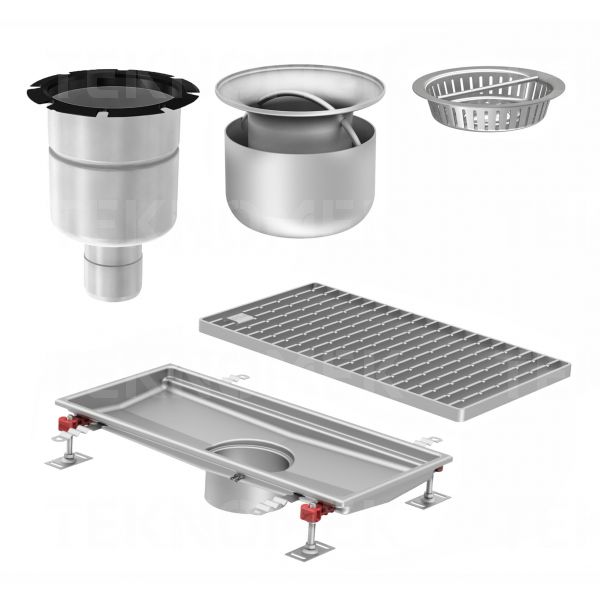 Aco Hygiene First® drainage channel kit standard edge