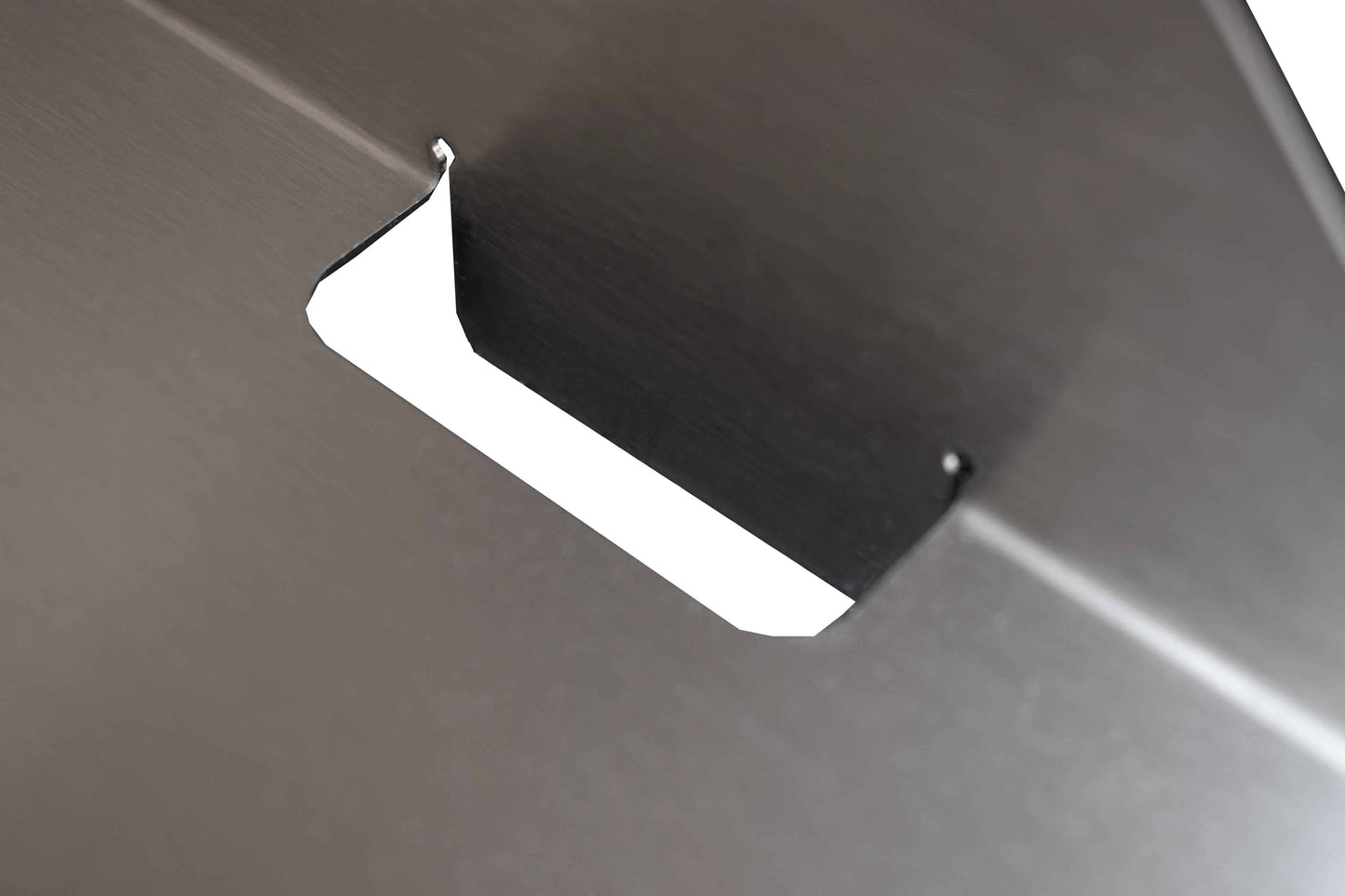 Stainless steel A4 document tray