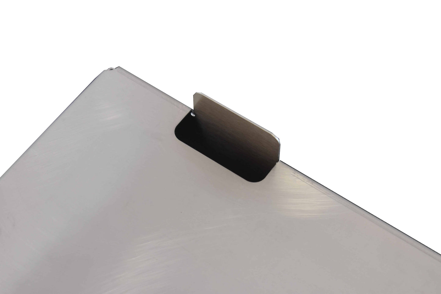 Stainless steel A4 document tray