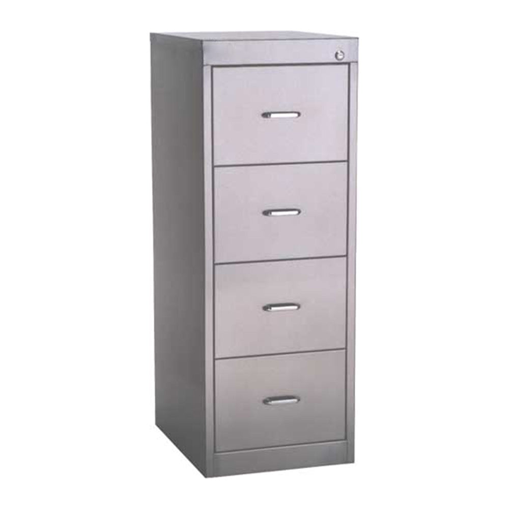 Stainless steel filing cabinet