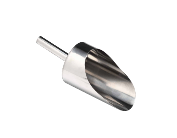 Stainless steel scoop