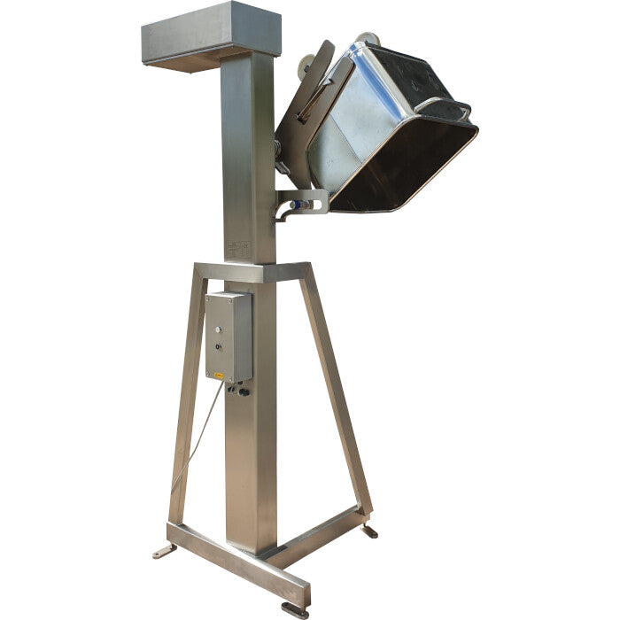 Motor Driven Pillar Tote Bin Tipper