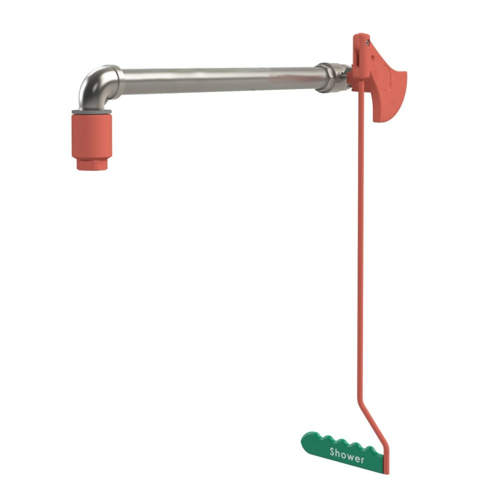316-grade wall mounted emergency safety shower
