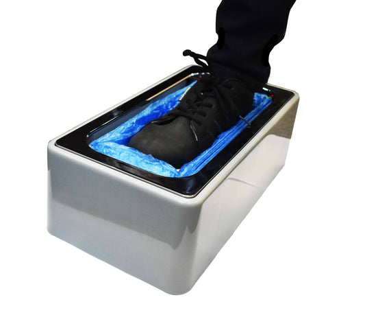 Shoe cover auto dispenser