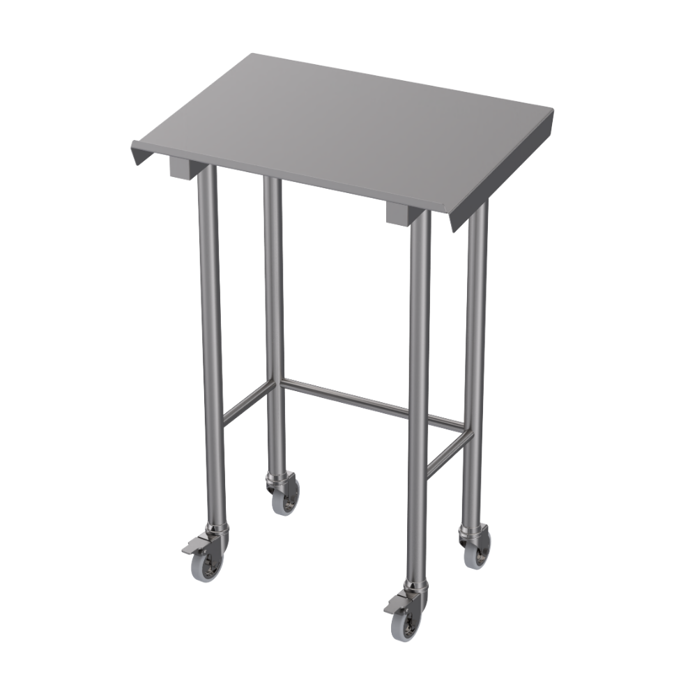 Stainless steel Hygienox lectern with rear tie bar