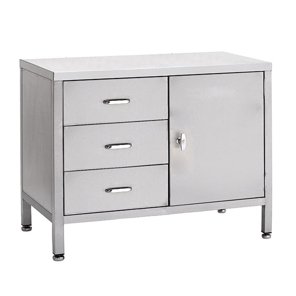 Floor cupboards with drawers