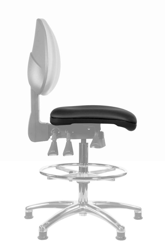 Chair seat slide add-on