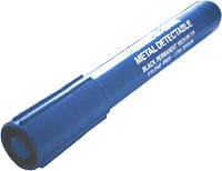 Metal detectable drywipe pens
