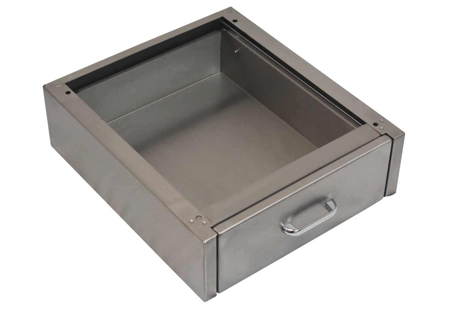 Stainless steel static desk 2 drawer (Add-on Only)