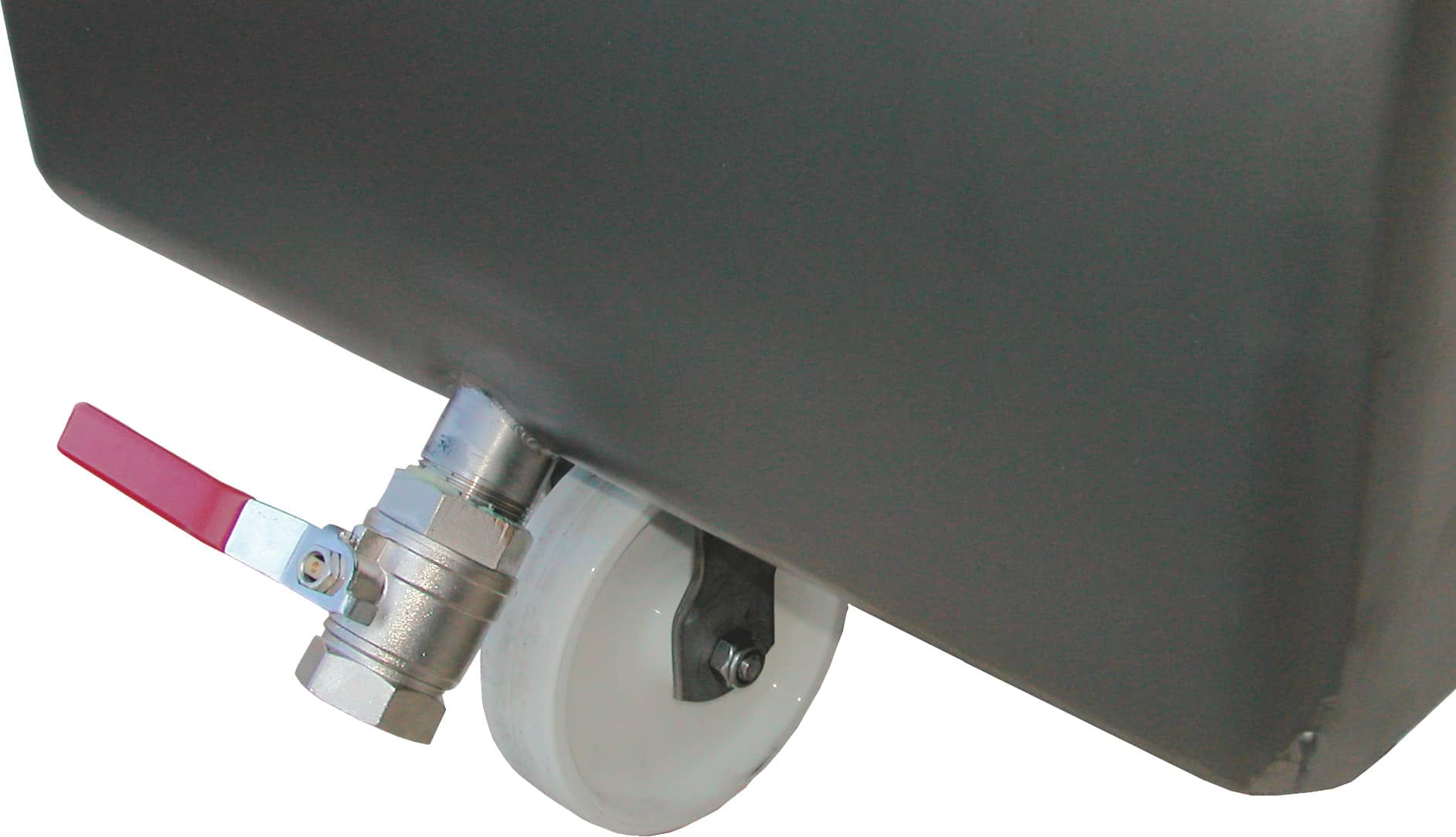 Tote bins with BSP valve