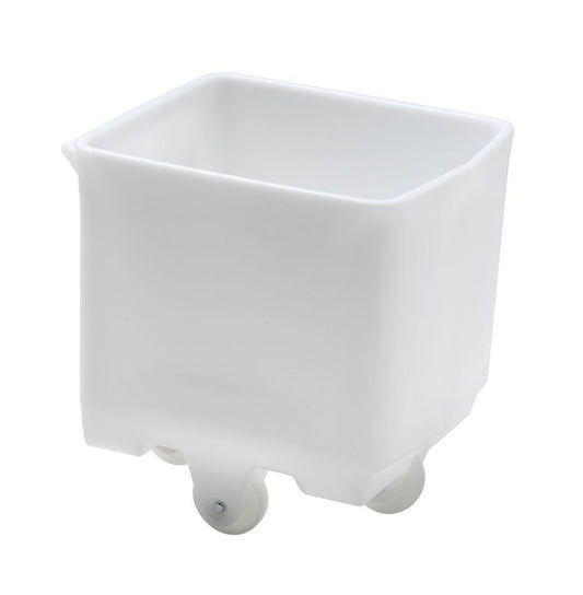 Coloured plastic tote bins
