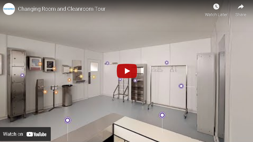 Changing Room & Cleanroom Tour Video