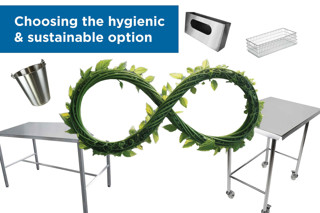 The long-term cost benefits of stainless steel – a sustainable investment for hygienic environments