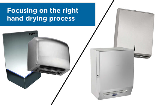 Choosing the best hygienic hand drying solution for your environment