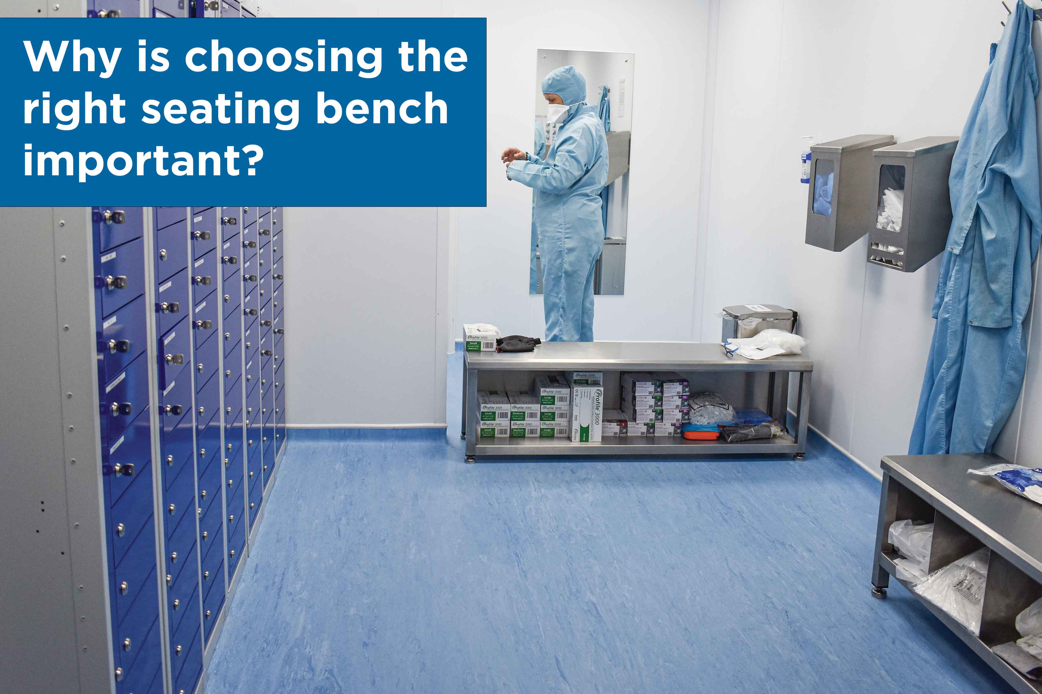 Selecting the right seating bench for your hygienic environment