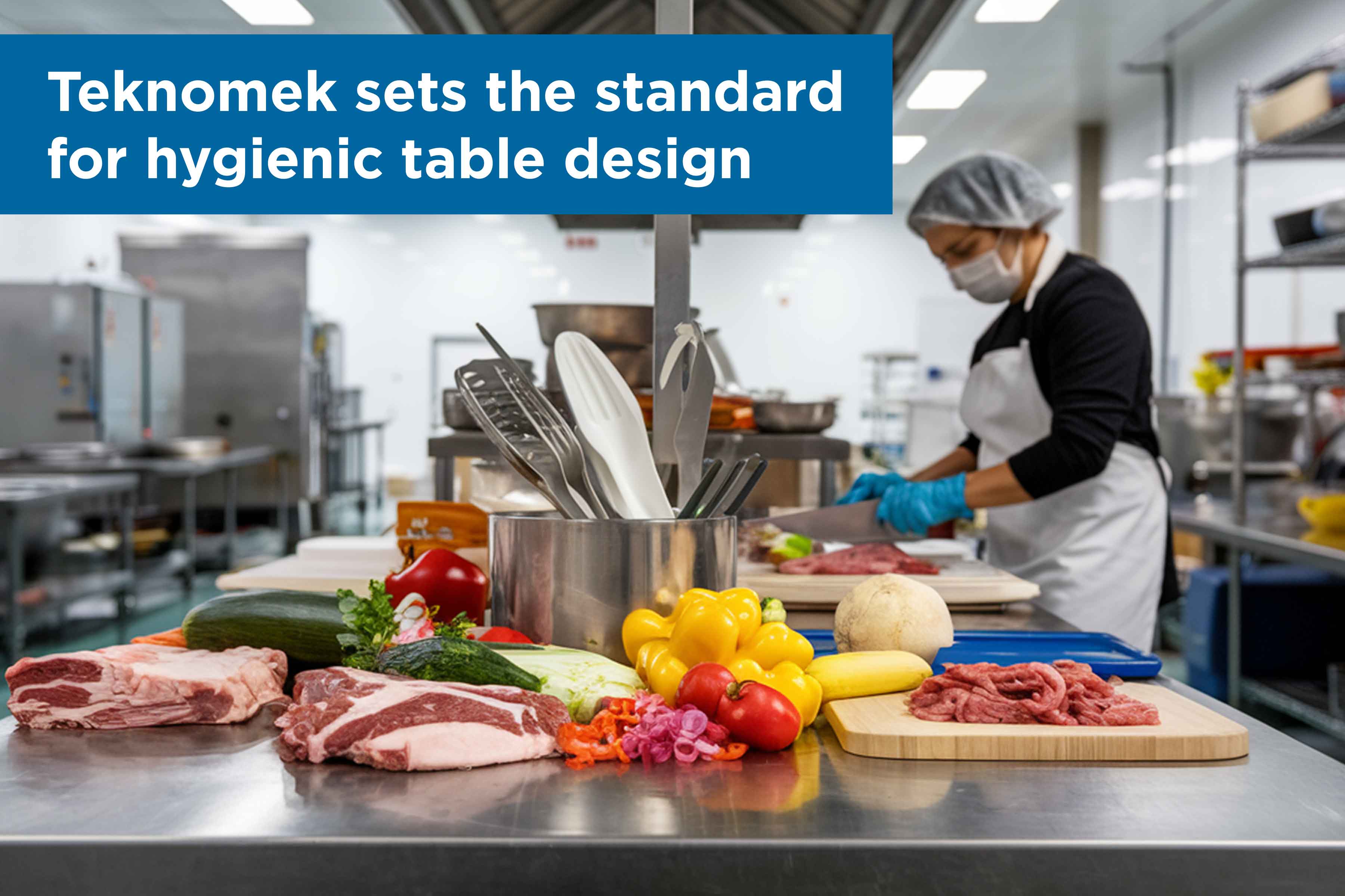 How Teknomek’s hygienic tables set the standard for clean environments