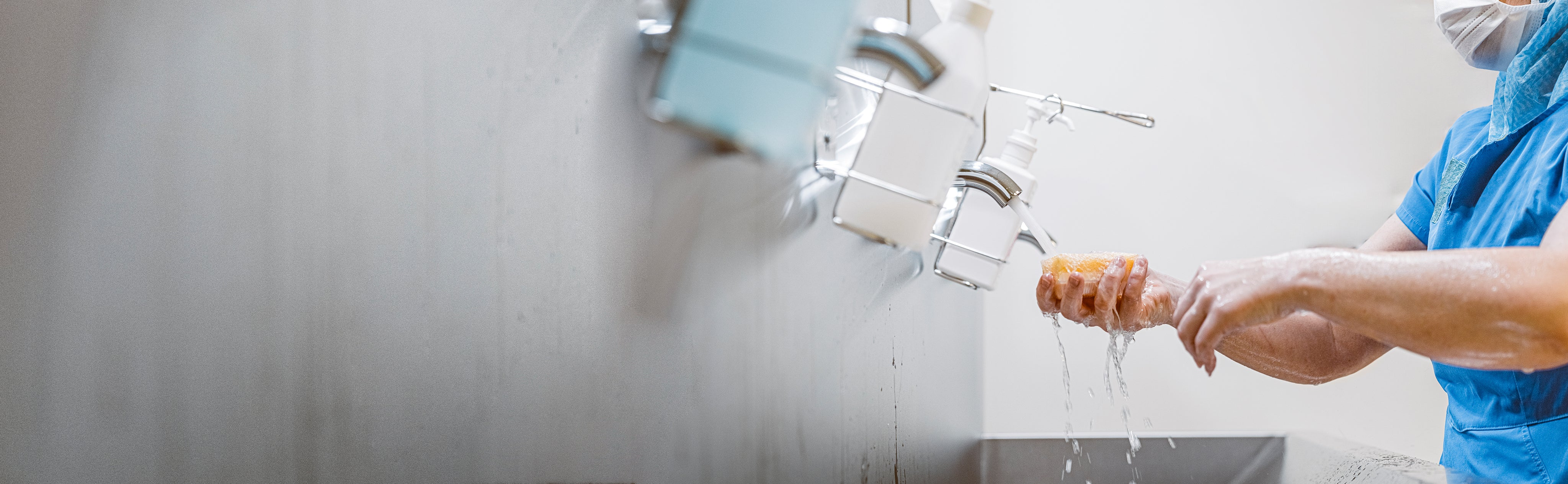 Stainless steel washroom equipment