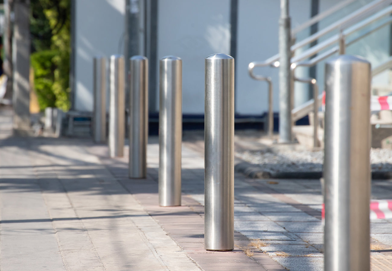 Stainless steel bollards & barriers