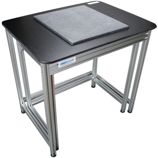 Adam anti-vibration balance table with granite platform