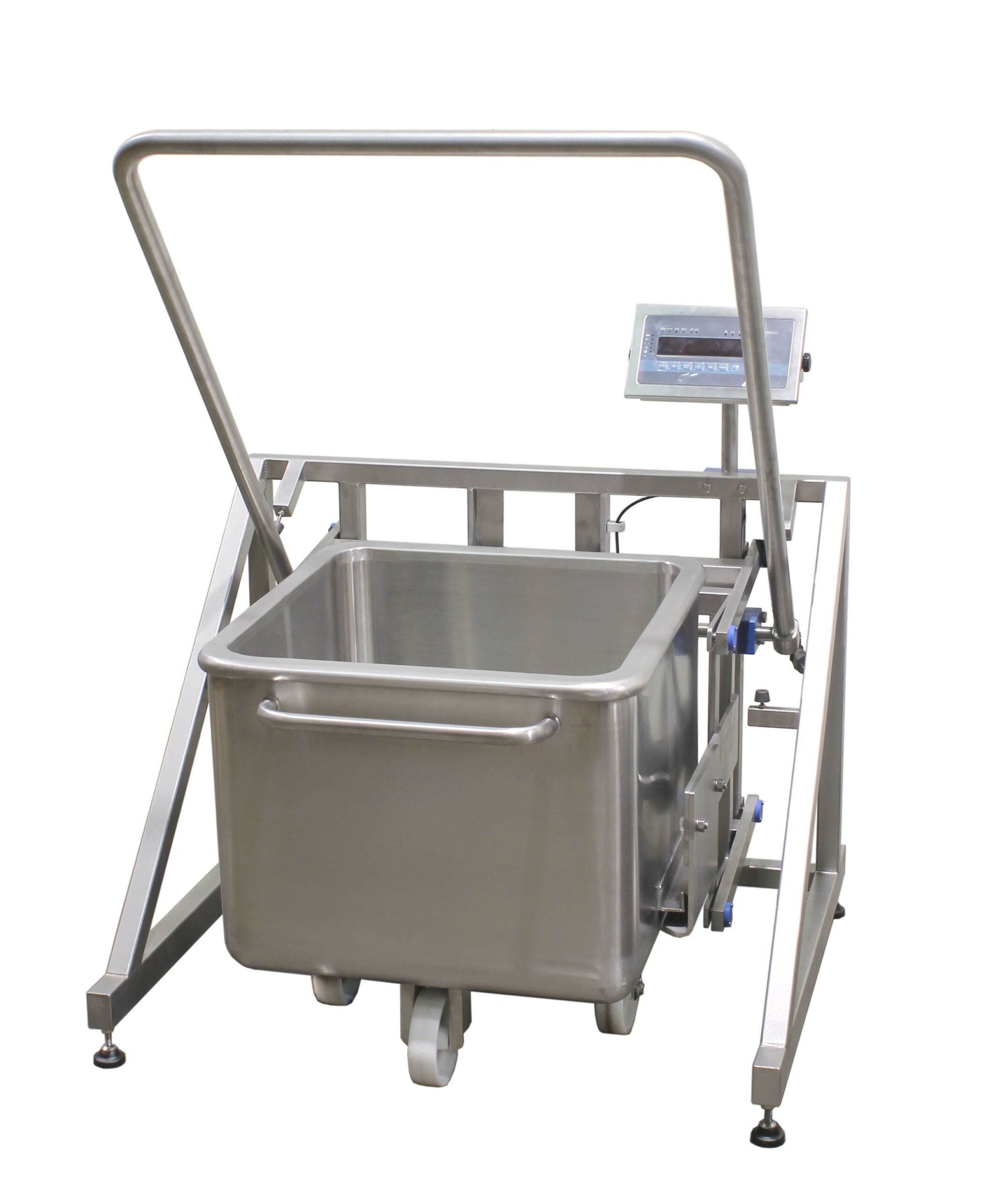 Weighing scale for 200L tote bin