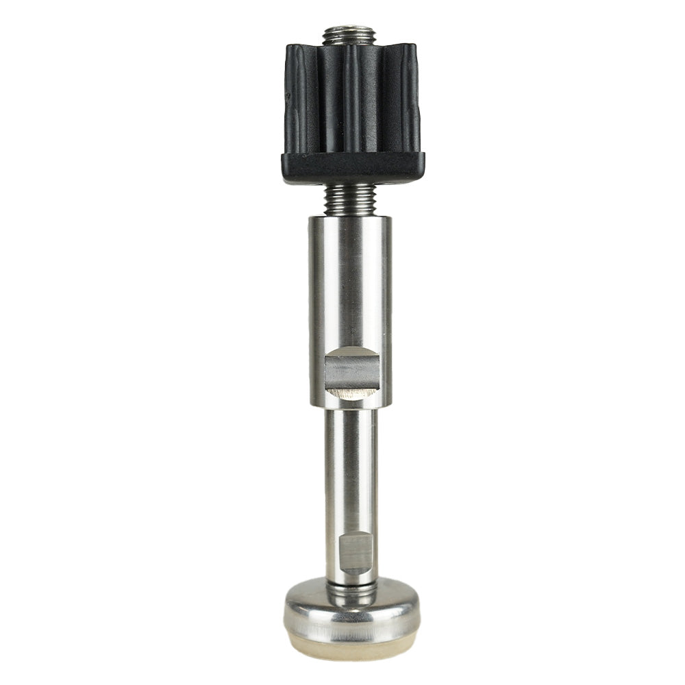 Stainless steel hygienic tall foot for heavy duty tables