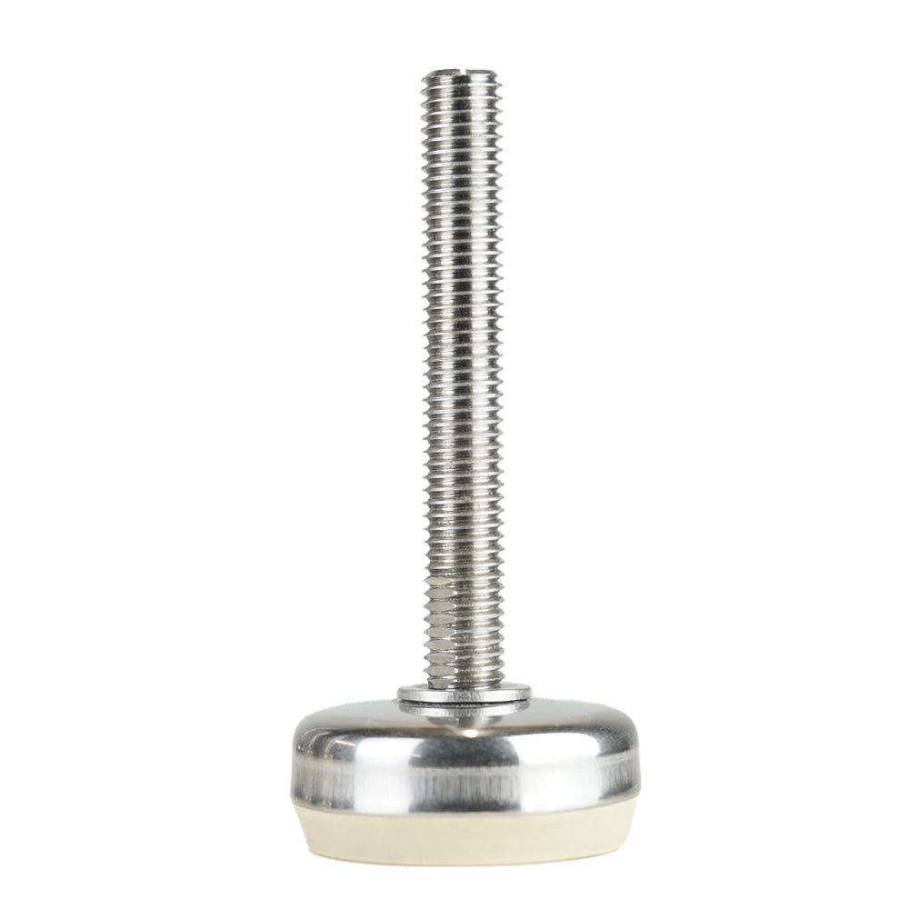 Replacement stainless steel foot for heavy duty tables