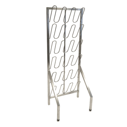 Pedestal shoe rack