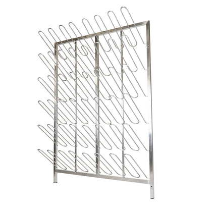 Wall mounted boot rack