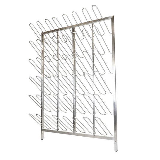 Wall mounted boot rack