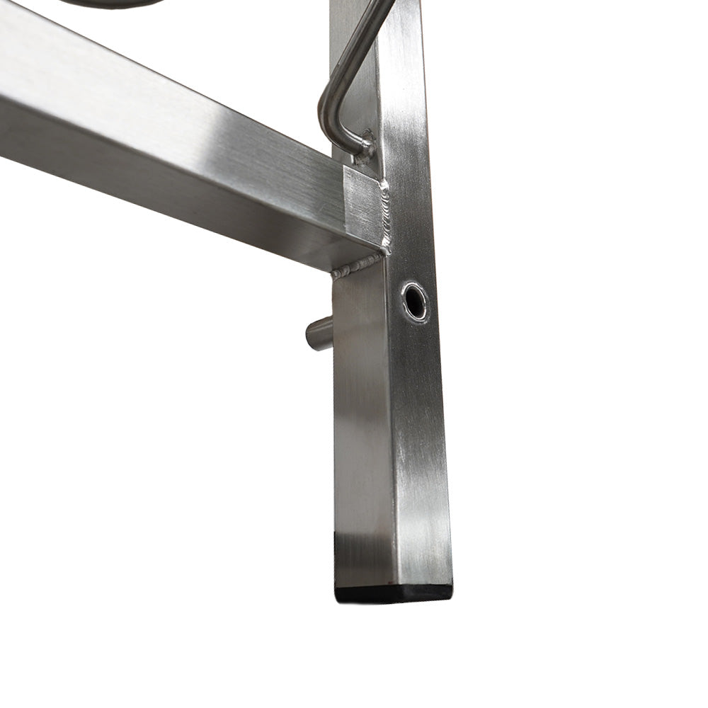 Wall mounted shoe rack