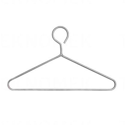 Closed hook garment hanger