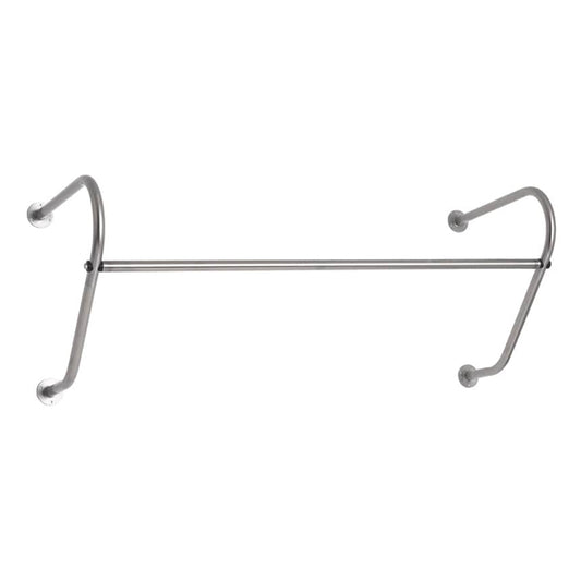 Wall fixed garment rails