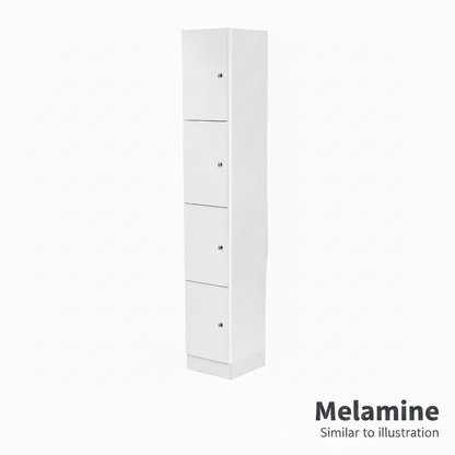 Hygienic composite lockers