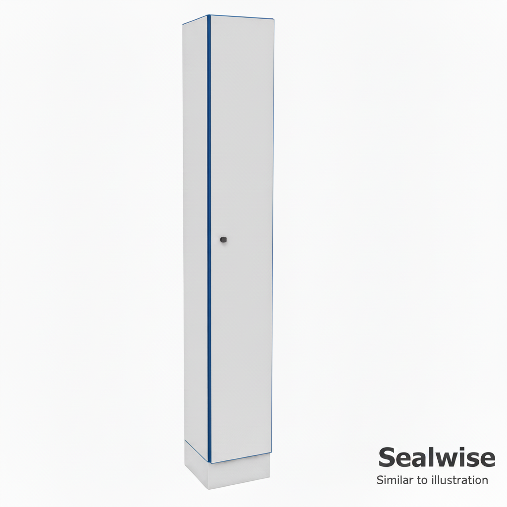 Hygienic composite lockers