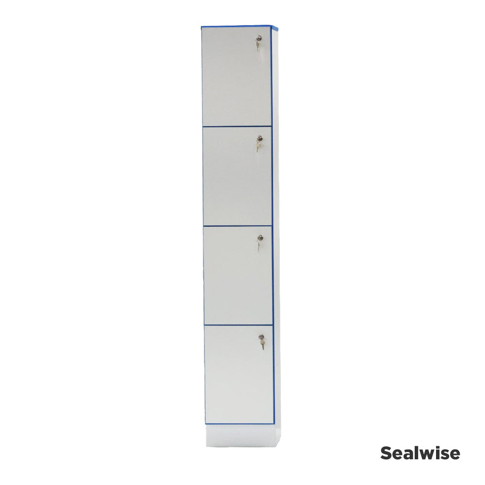 Sealwise 4 compartment locker