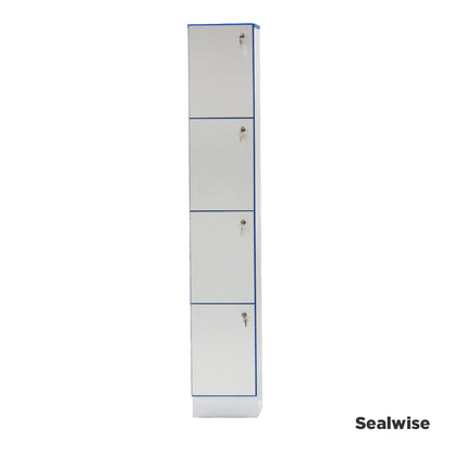 Sealwise 4 compartment locker