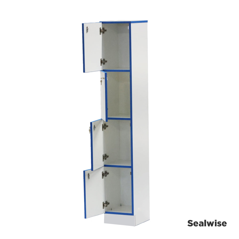 Sealwise 4 compartment locker