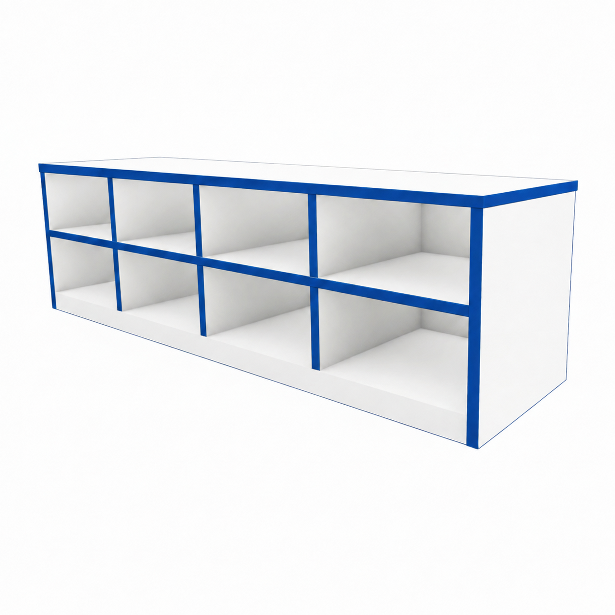 Hygienic composite seating benches