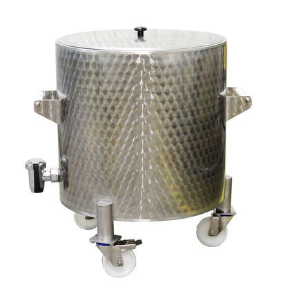 Electric commercial boiling pan with indirect heat