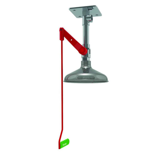 316-grade ceiling mounted emergency safety shower