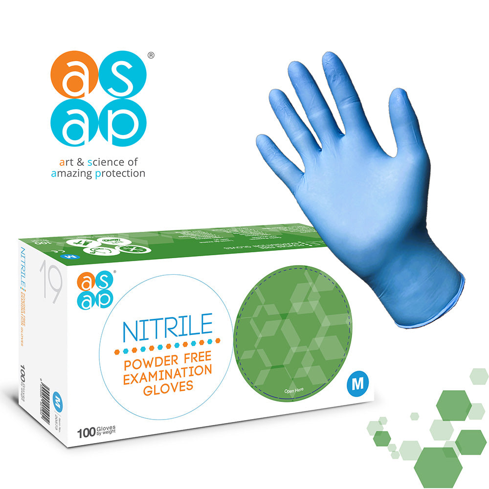 ASAP nitrile regular gloves (powder free) (1000)