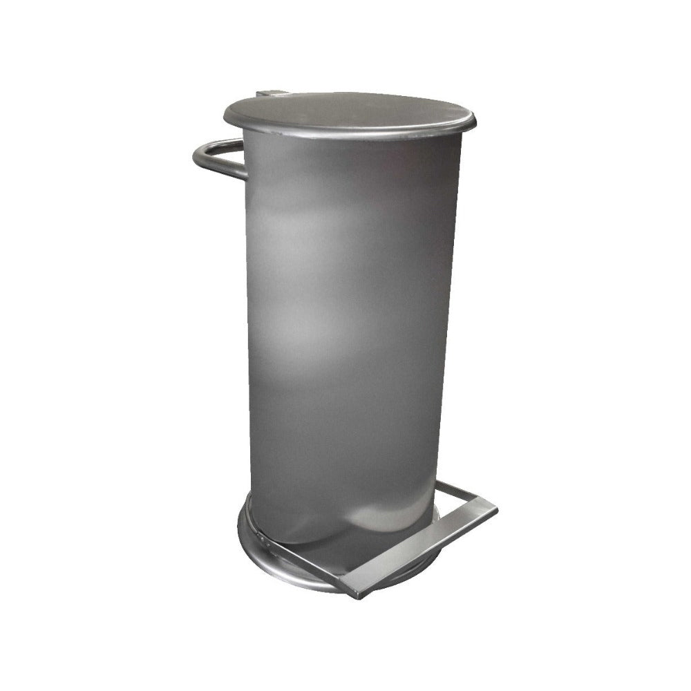 Enclosed frame waste bag holders