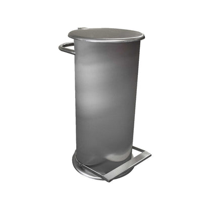 Enclosed frame waste bag holders