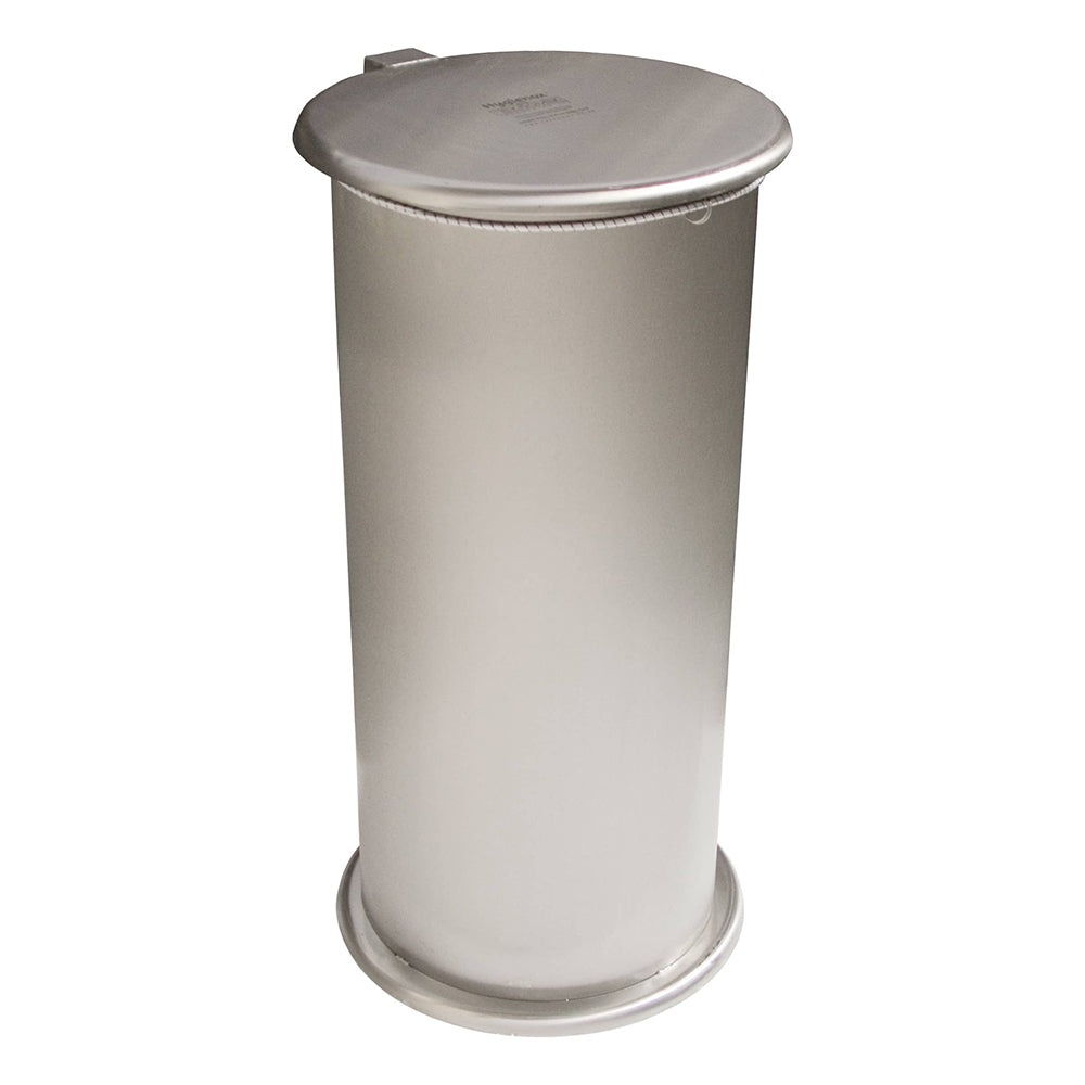 Enclosed frame waste bag holders