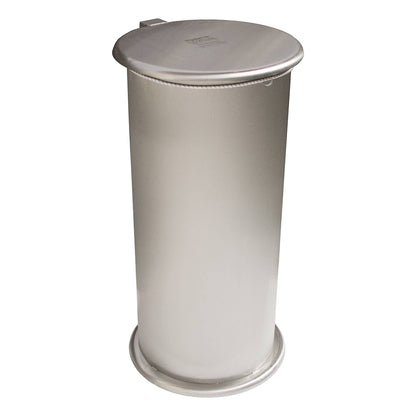 Enclosed frame waste bag holders