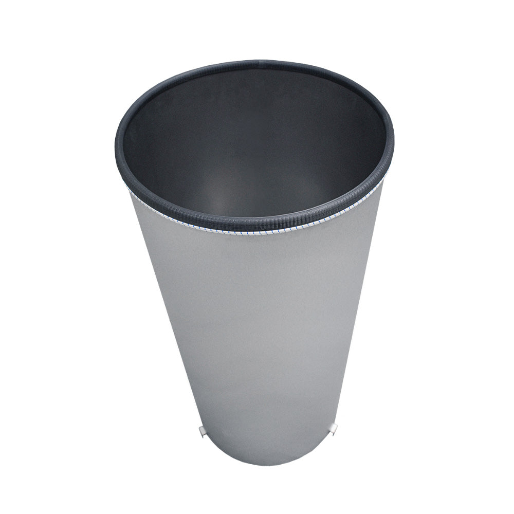 Enclosed frame waste bag holders