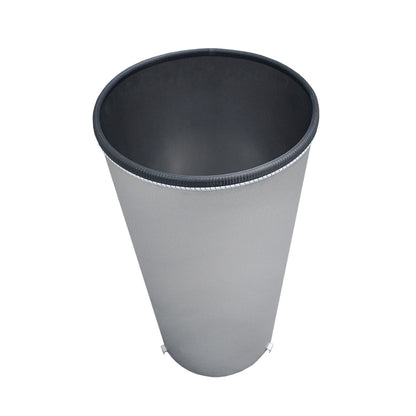 Enclosed frame waste bag holders