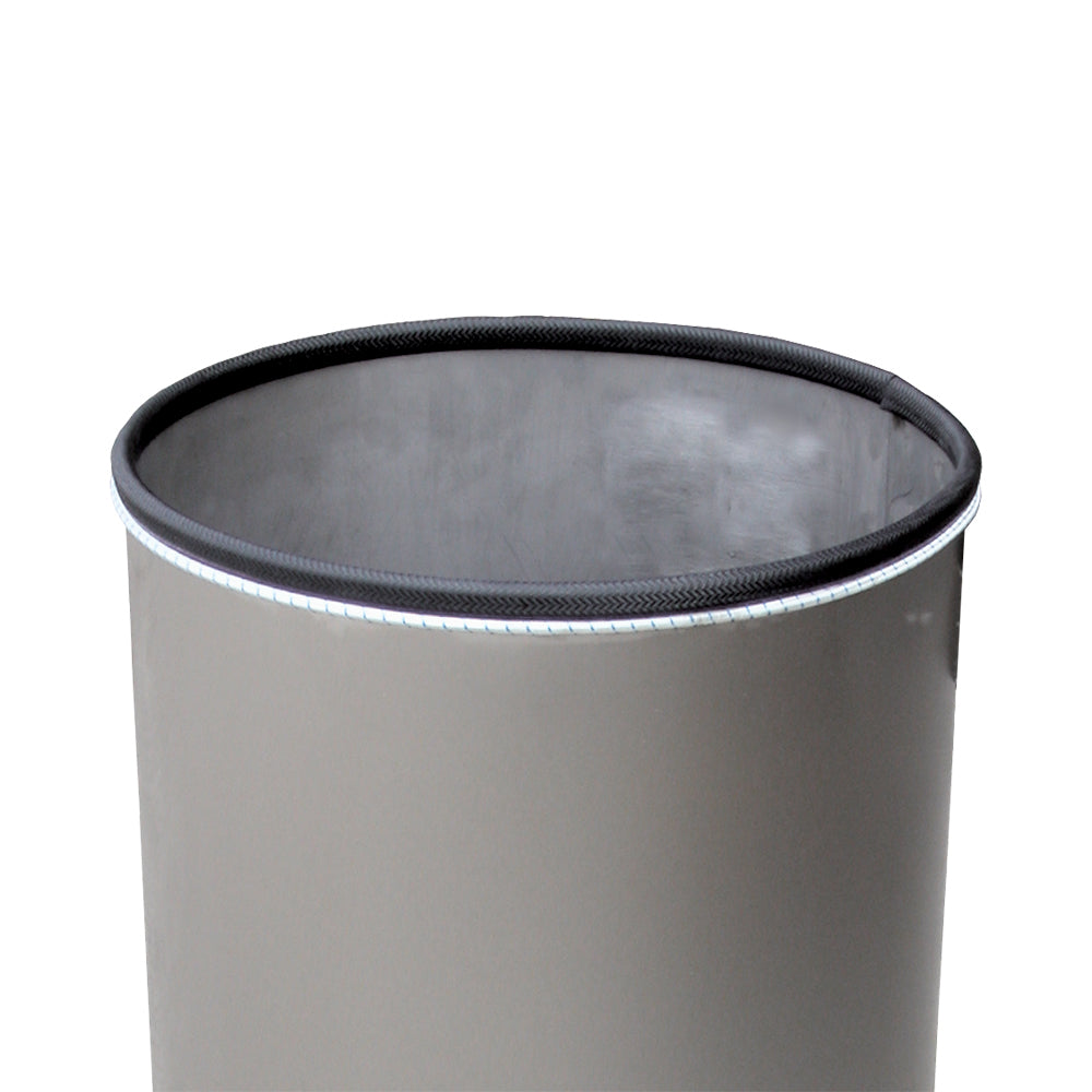 Replacement waste bag holder edge trim